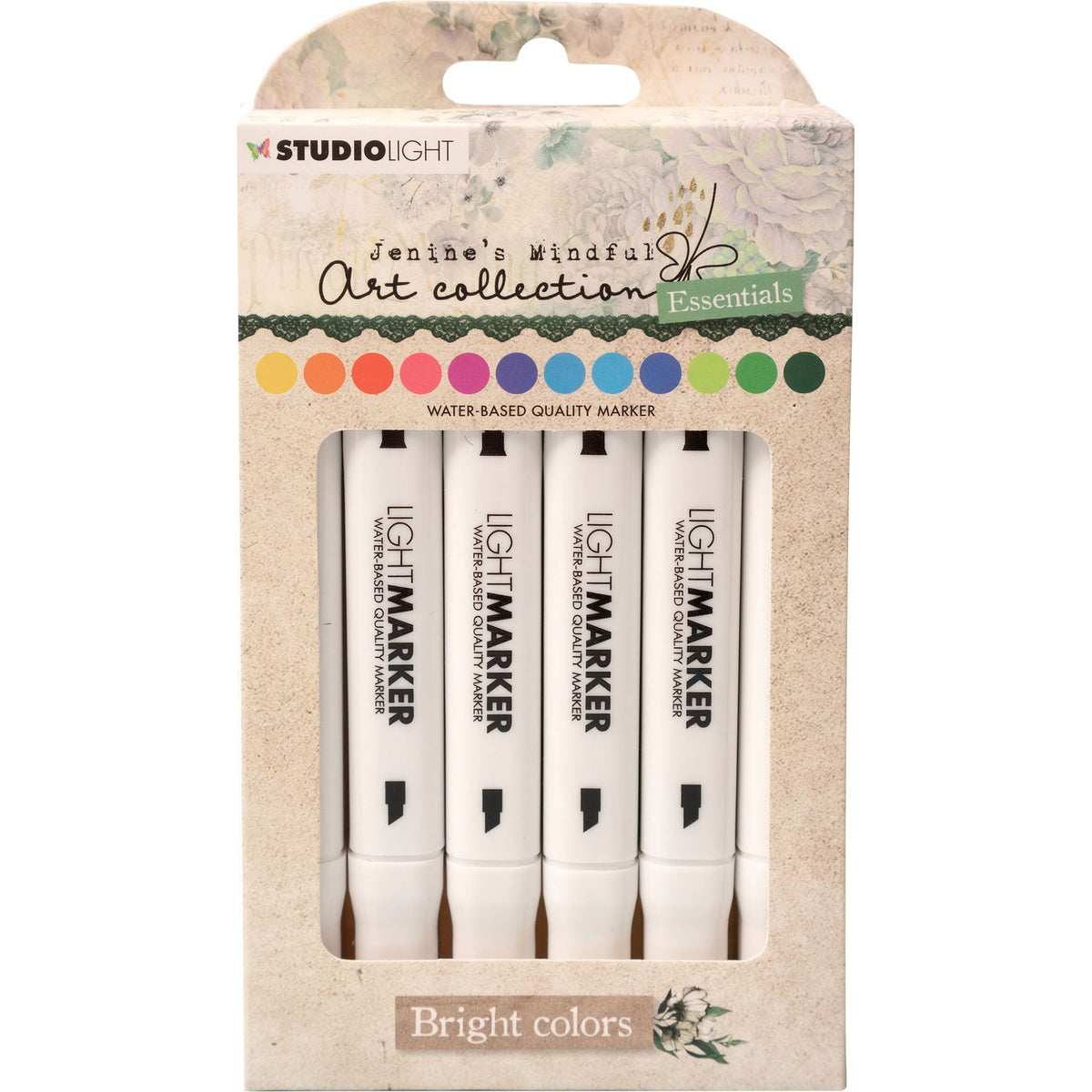 Studio Light Bright Colors Markers jma-es-mark15