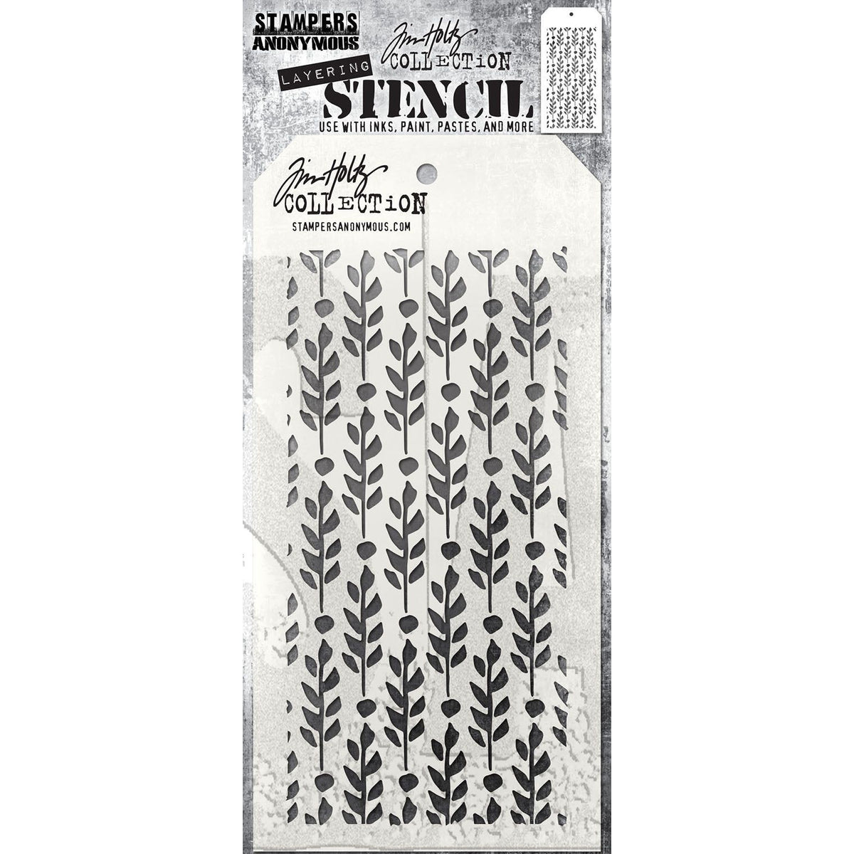 Tim Holtz Layering Stencil: Pinecones - THS164