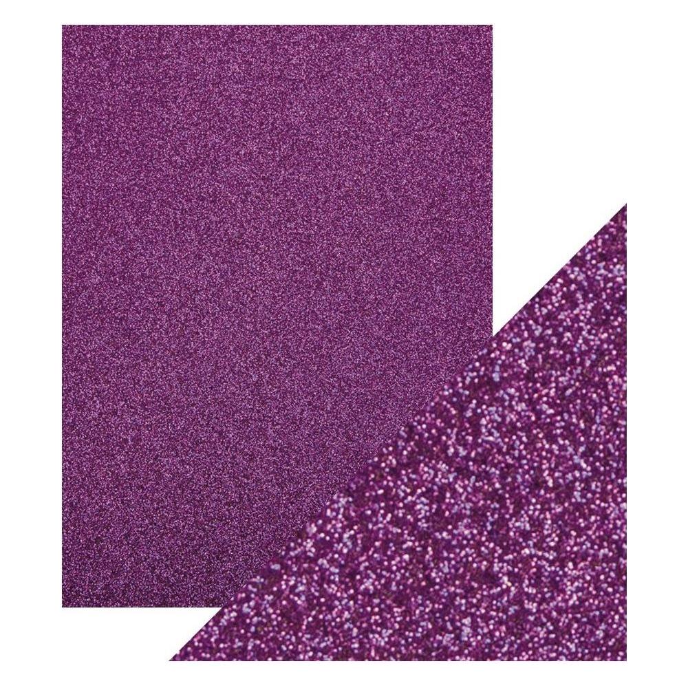 Tonic Nebula Purple 8.5 x 11 Glitter Cardstock 9966e close up