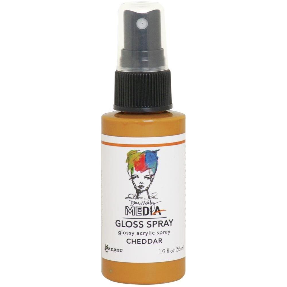 Dina Wakley Ranger CHEDDAR Media Gloss Spray mdo68464