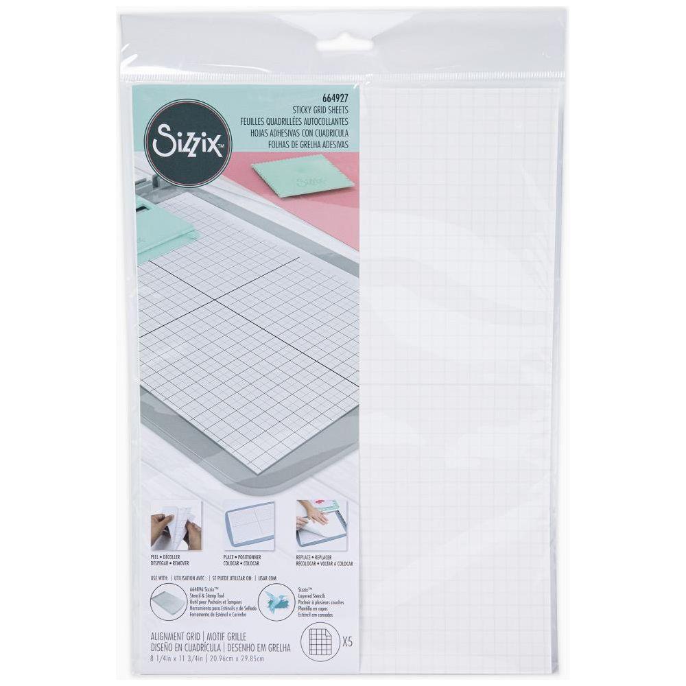 Sizzix STICKY GRID SHEETS 664927