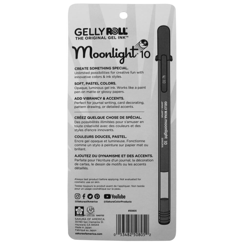 Gelly Roll Moonlight Fine Point Pens 5/Pkg