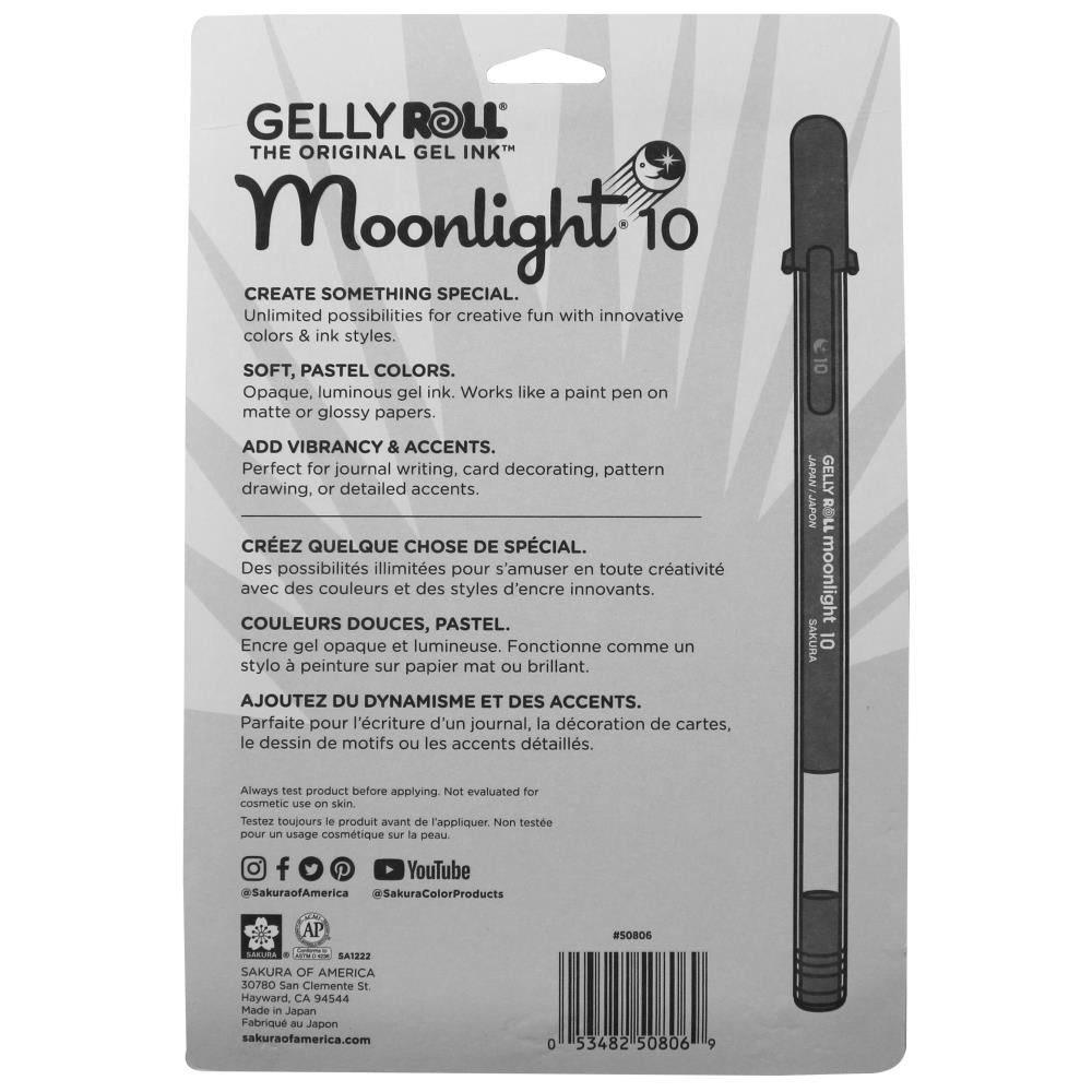 Gelly Roll Metallic Medium Point Pens 3/Pkg - Gold
