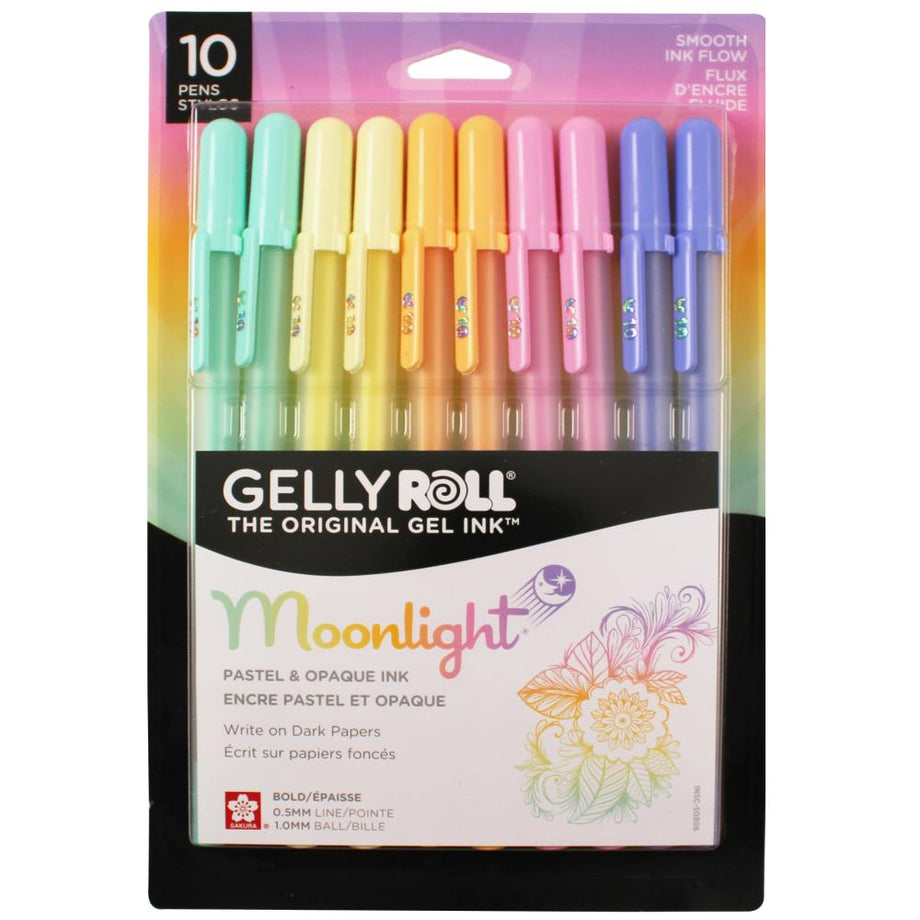 Sakura Gelly Roll Pens White - 3 Pack - Default Title - Spellbinders Paper  Arts in 2023