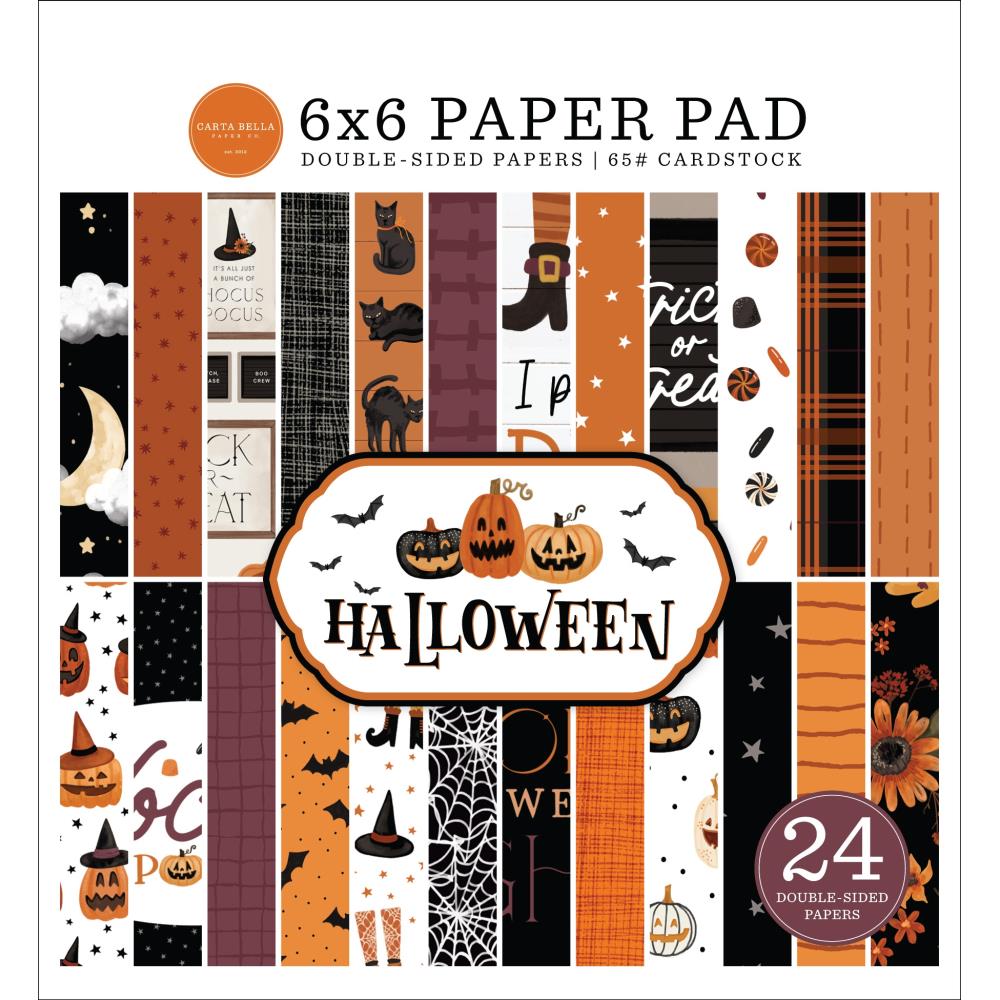 Echo Park Paper Company Fall Cardmakers 6X6 Mega Pad Paper, Multi
