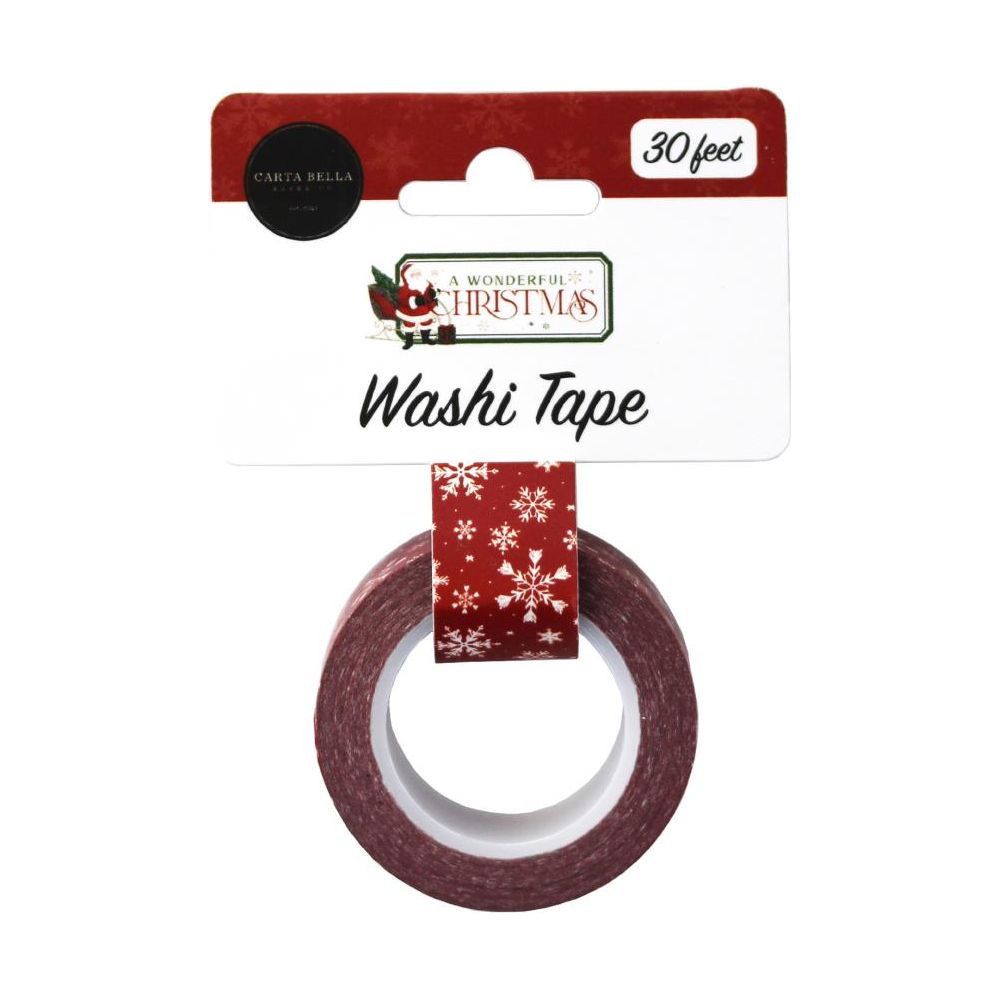 A Wonderful Christmas Washi Tape - Saint Nick - Carta Bella