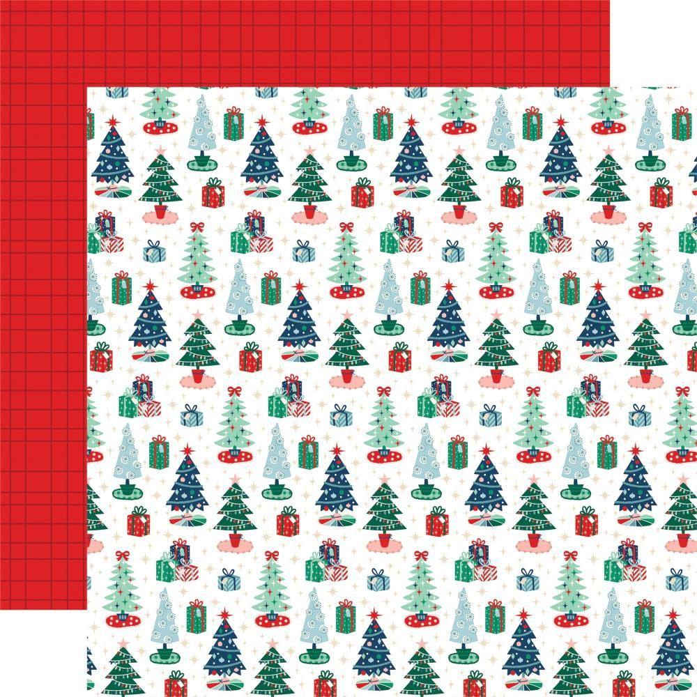 Echo Park Happy Holidays 12 x 12 Mega Bundle hph327050 Under The Tree