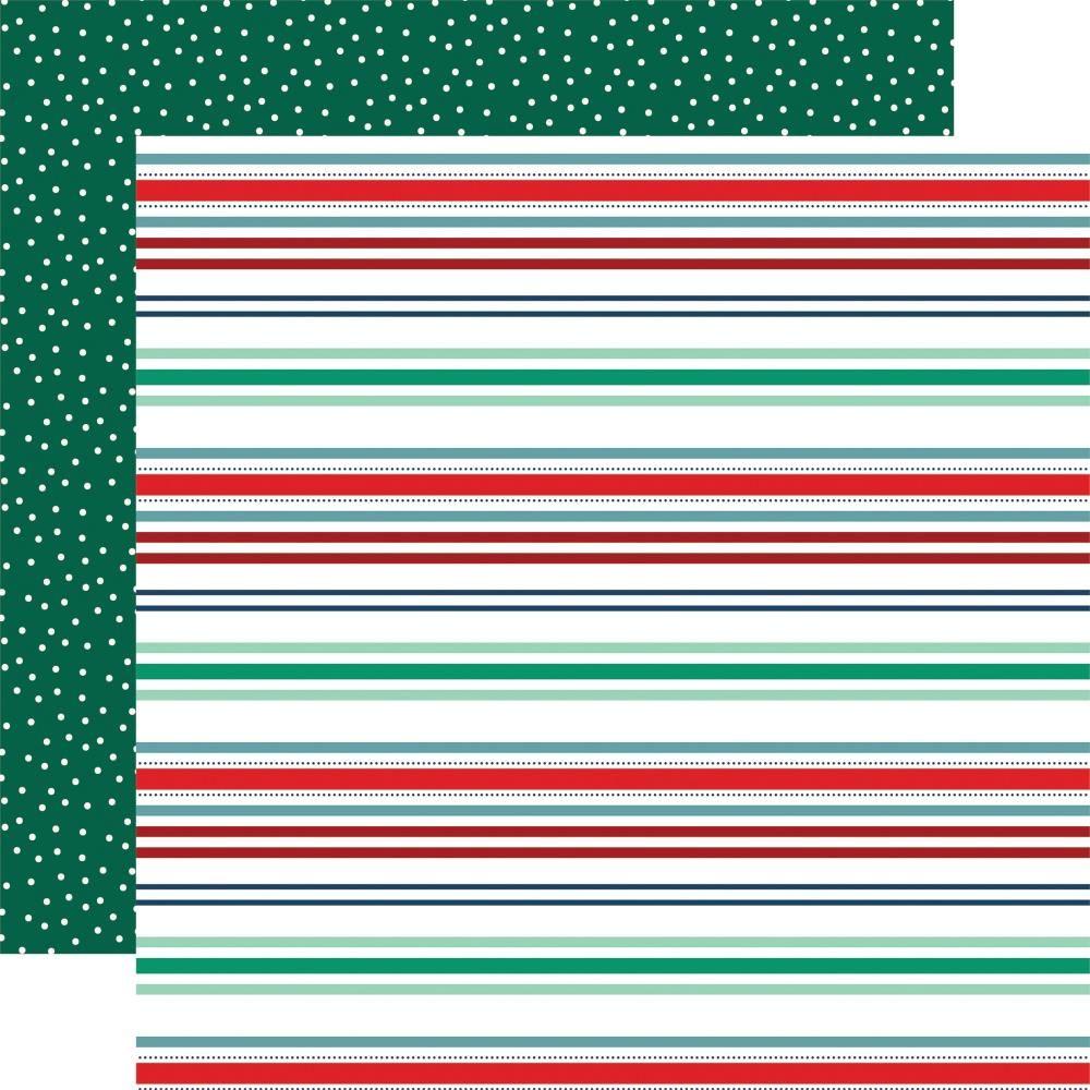 Echo Park Happy Holidays 12 x 12 Mega Bundle hph327050 Seasonal Stripes