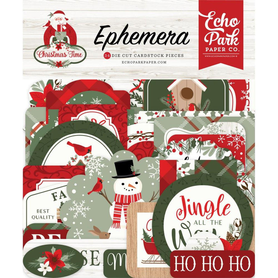 Gnome for Christmas Ephemera - Echo Park