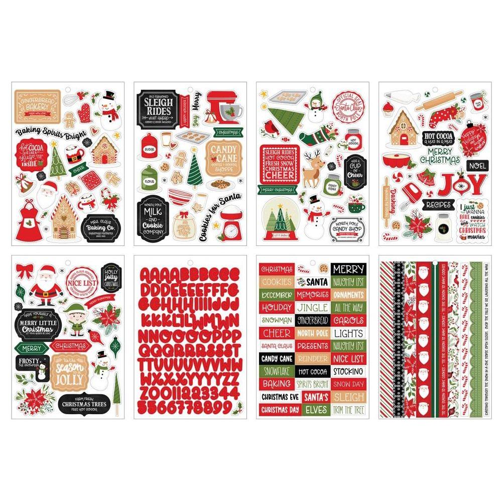 Echo Park Have A Holly Jolly Christmas Sticker Book hjc331029 Detailed Product View