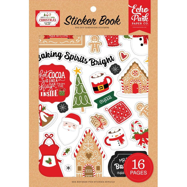 Echo Park A Gingerbread Christmas Elements Cardstock Stickers