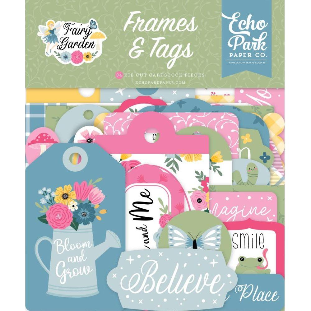 Echo Park Fairy Garden Frames And Tags fg338025