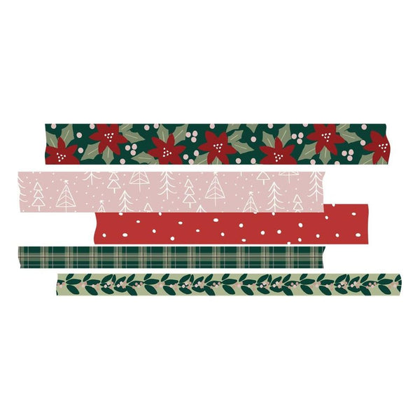 Red Starburst Washi Tape Christmas