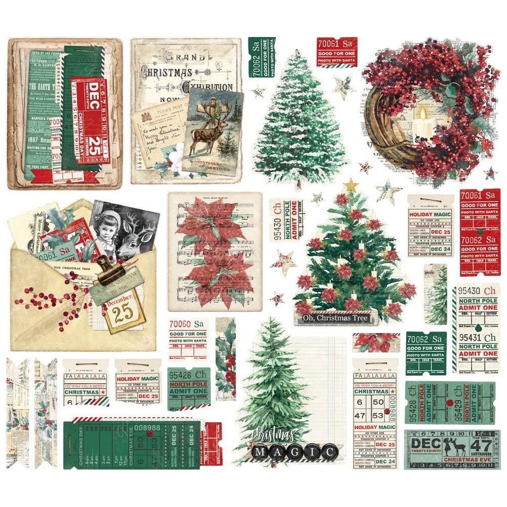 Simple Stories Vintage 'Tis The Season Ephemera 20724 Detailed Product View