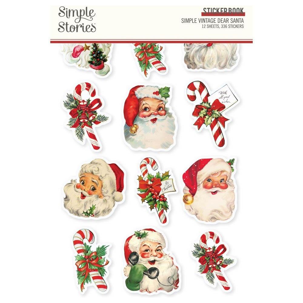 Simple Stories Boho Christmas Sticker Book