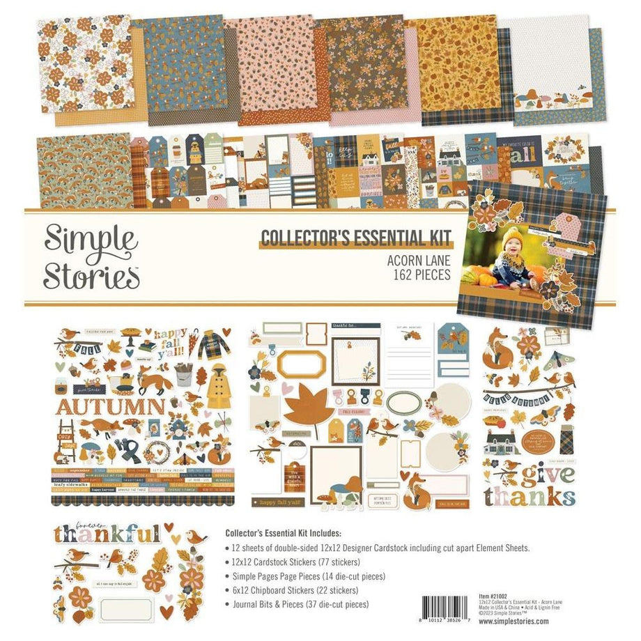 Simple Stories 12x12 Retro Summer Collector's Essential Kit