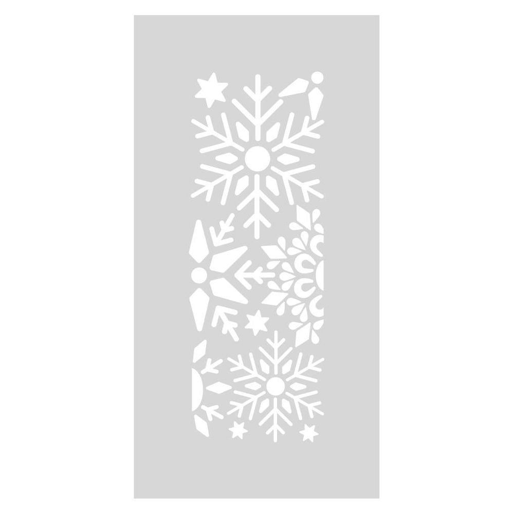 SNOWFLAKES STENCIL