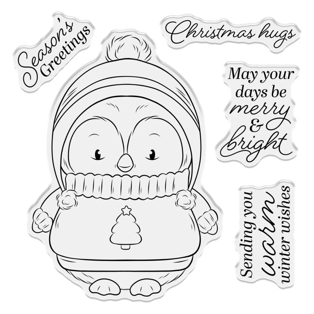 Crafter's Companion HOME FOR CHRISTMAS Pom Poms hfxmas008* – Simon Says  Stamp