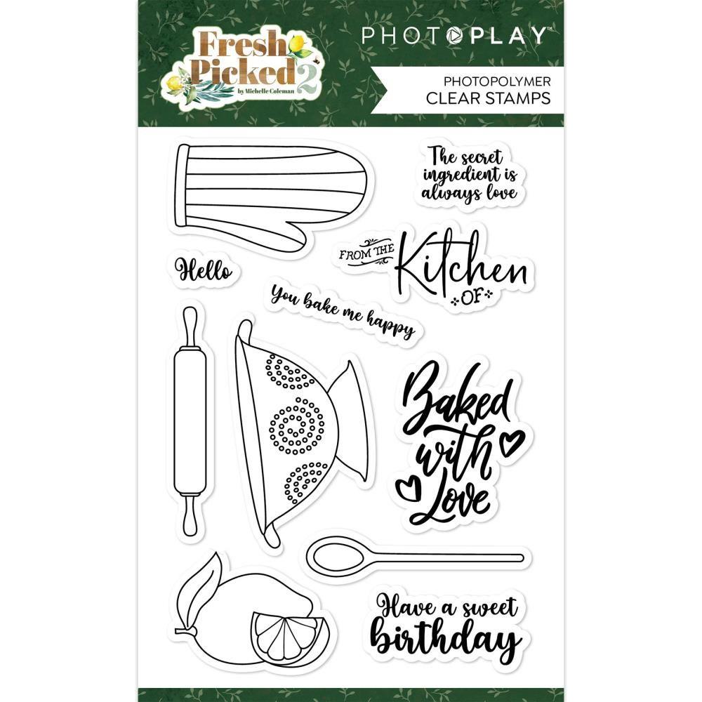 PhotoPlay Fresh Picked 2 Clear Stamps fpt3760