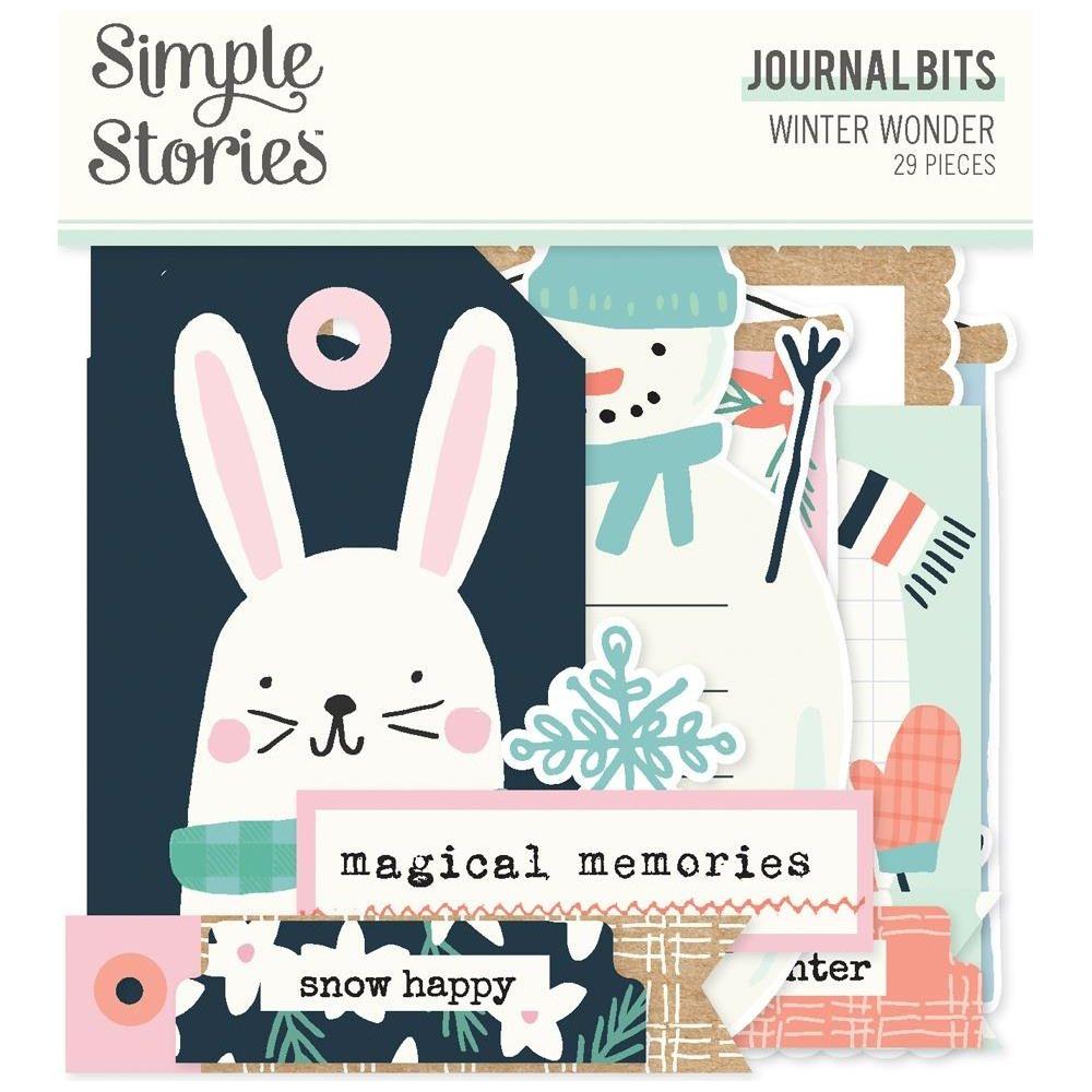 Simple Stories Winter Wonder Journal Bits And Pieces 21219