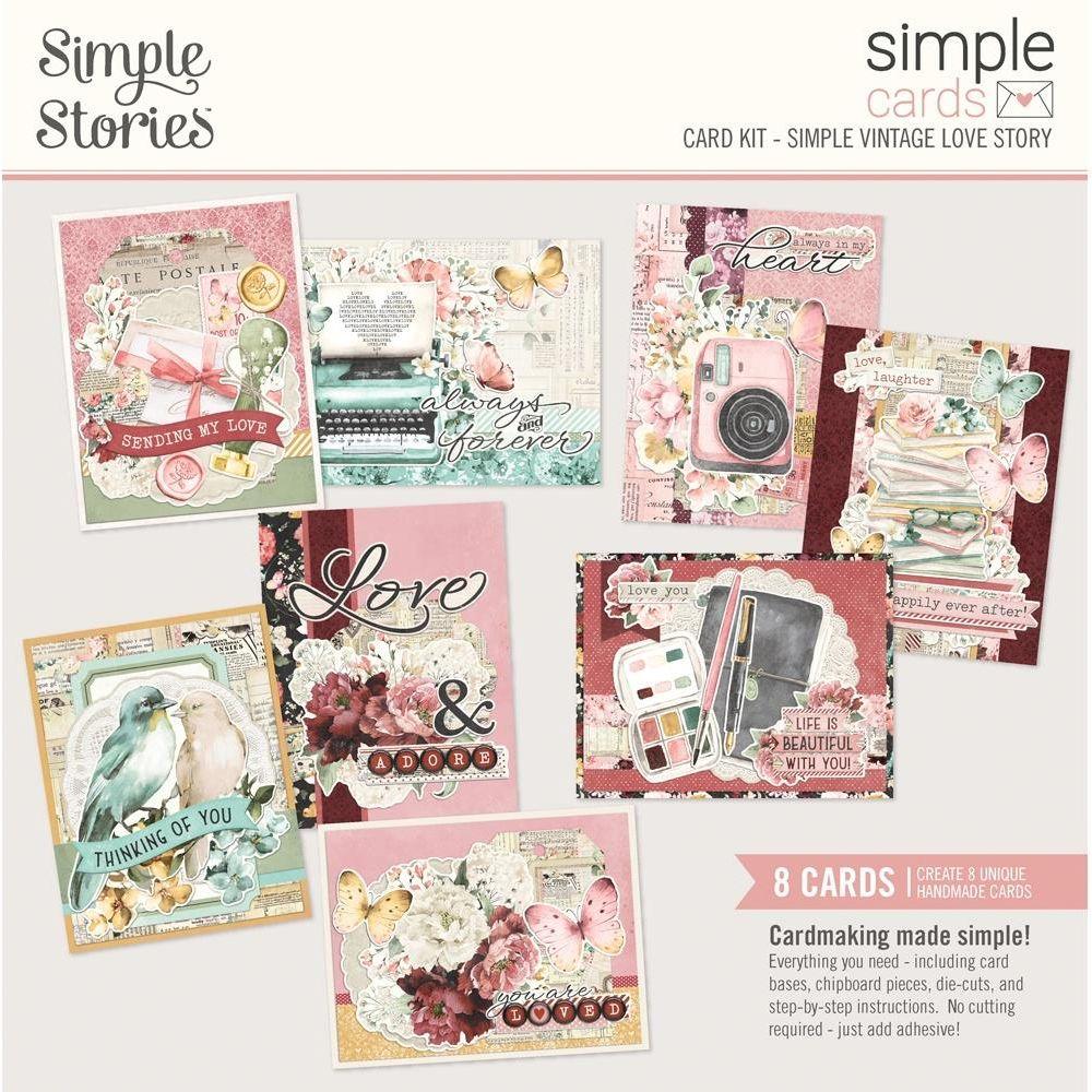 Simple Stories Vintage Love Story Card Kit 21437