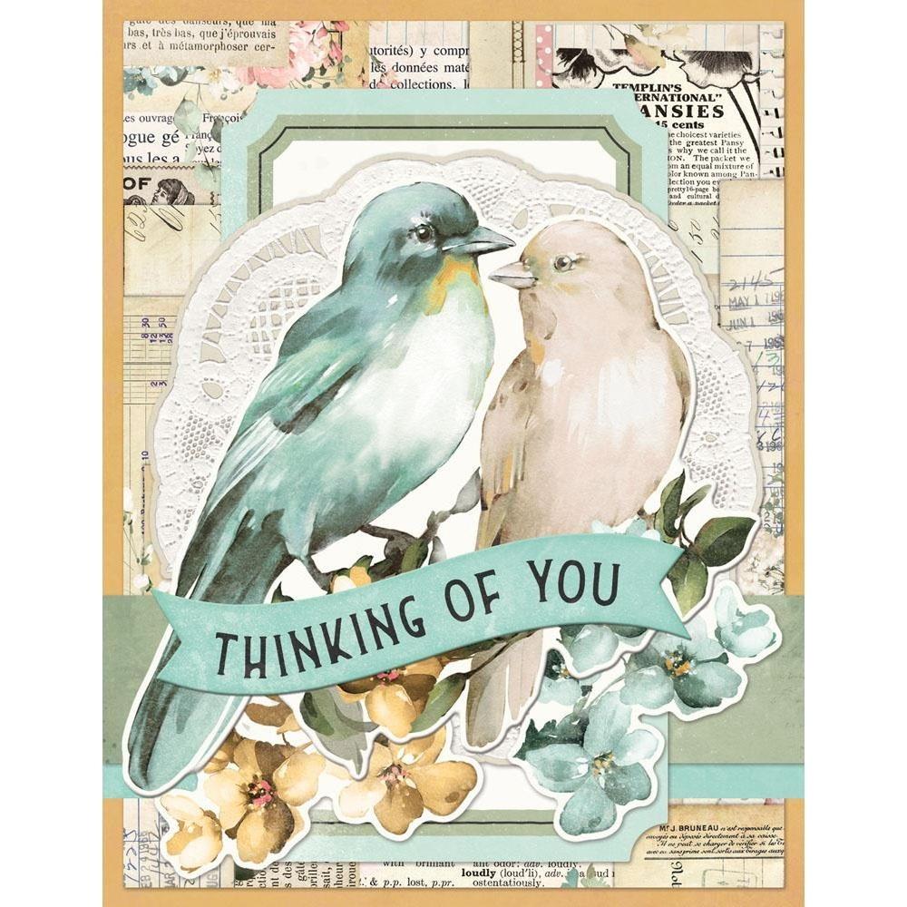 Simple Stories Vintage Love Story Card Kit 21437 Thinking Of You