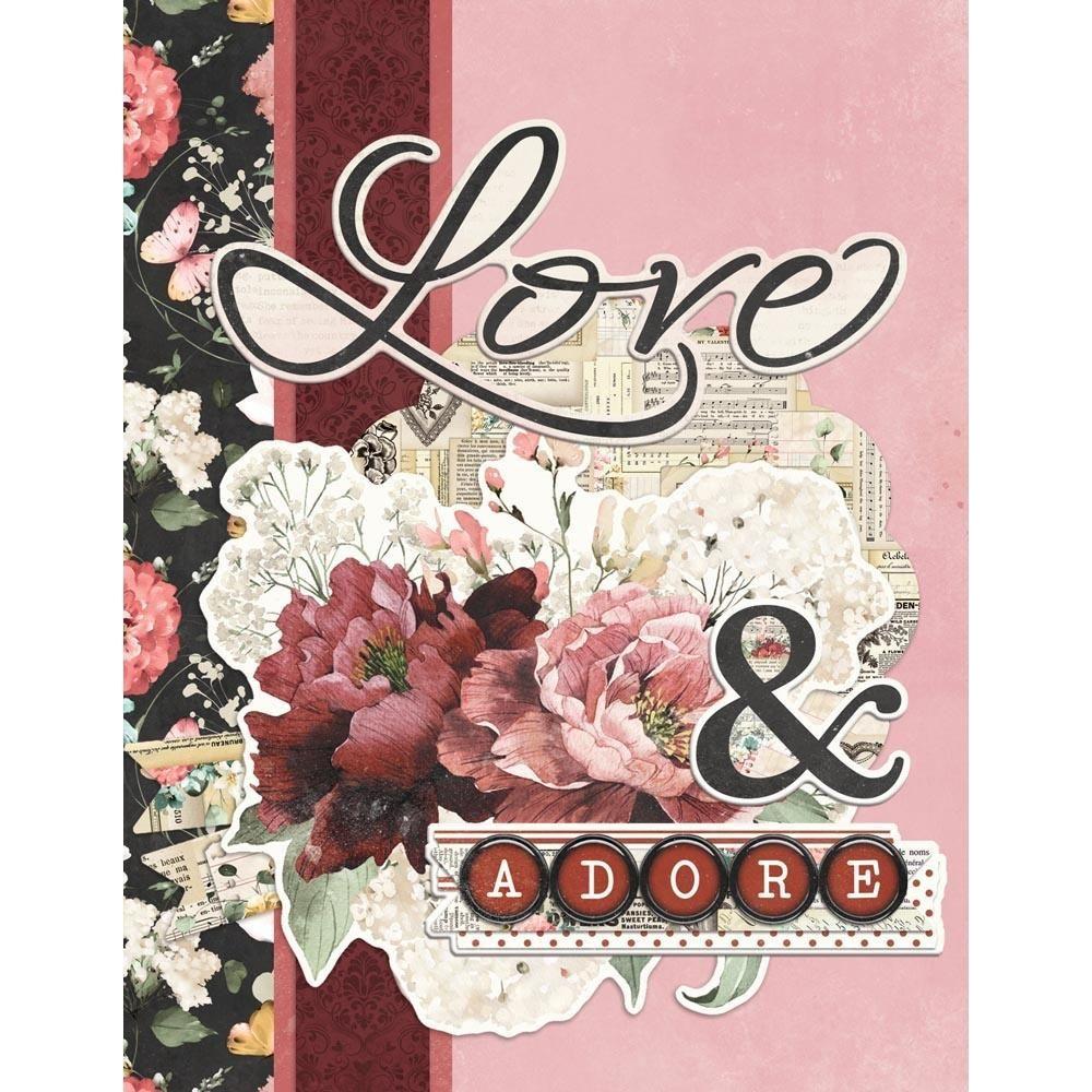 Simple Stories Vintage Love Story Card Kit 21437 Love And Adore