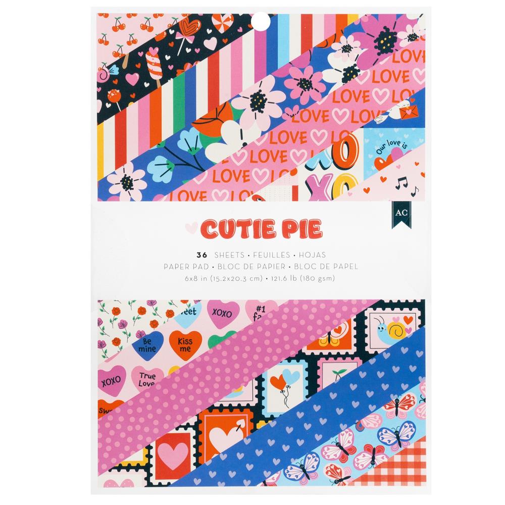 Cutie Pie, Valentine's Day Scrapbook Paper
