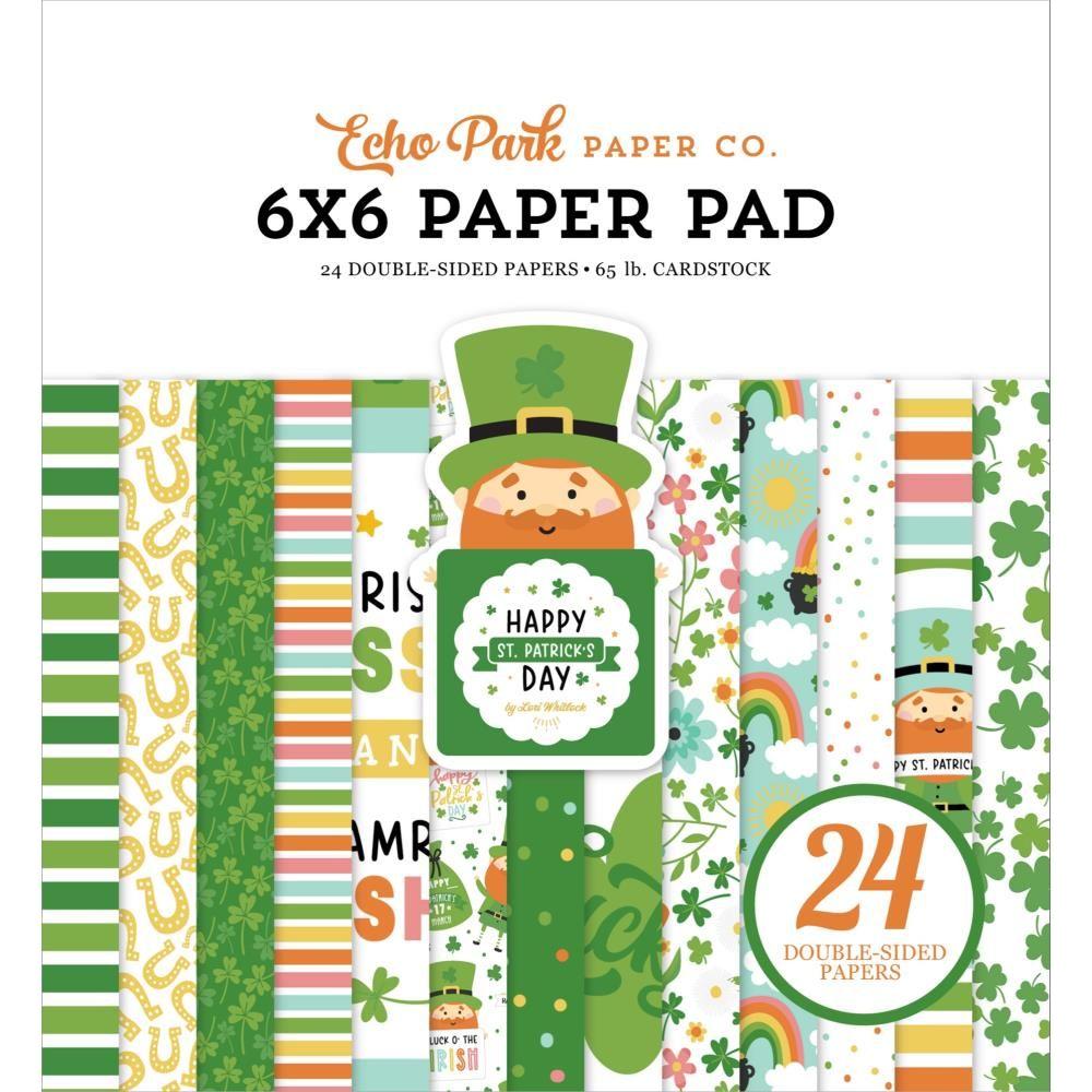 Echo Park Happy St. Patrick’s Day 6 x 6 Paper Pad spd350023