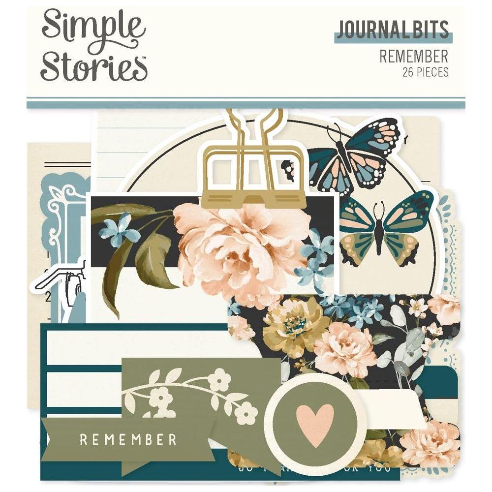 Simple Stories Remember Journal Bits And Pieces 21519