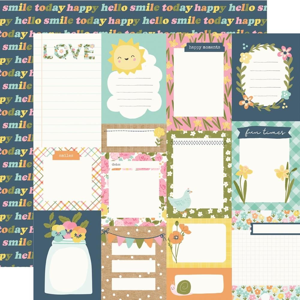 Simple Stories Fresh Air 12 x 12 Collection Kit 21600 Journal Elements