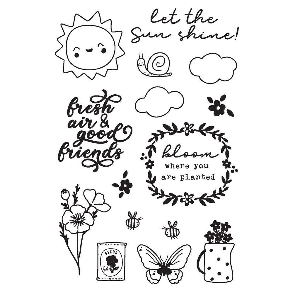 Simple Stories Fresh Air Clear Stamps 21616 Detailed View