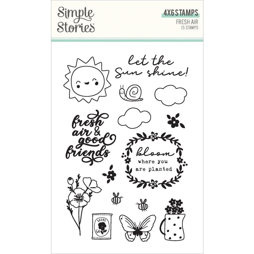 Simple Stories Fresh Air Clear Stamps 21616