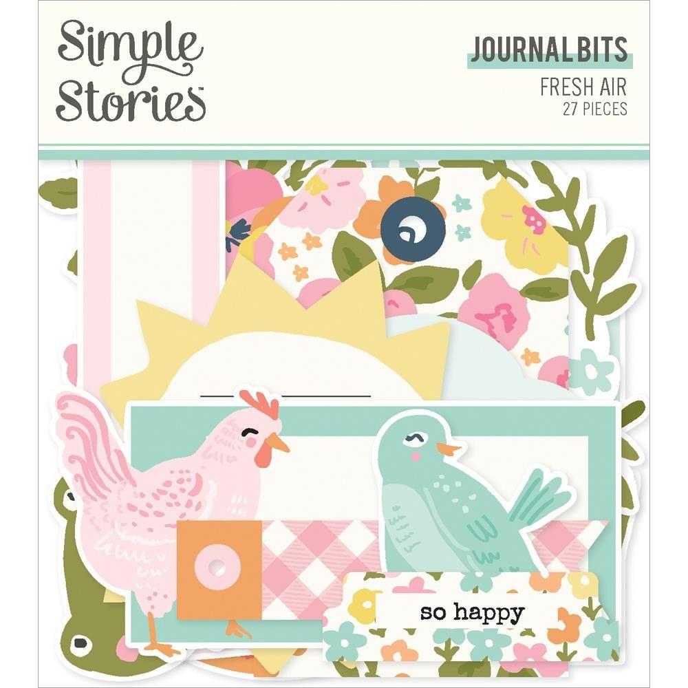 Simple Stories Fresh Air Journal Bits And Pieces 21619