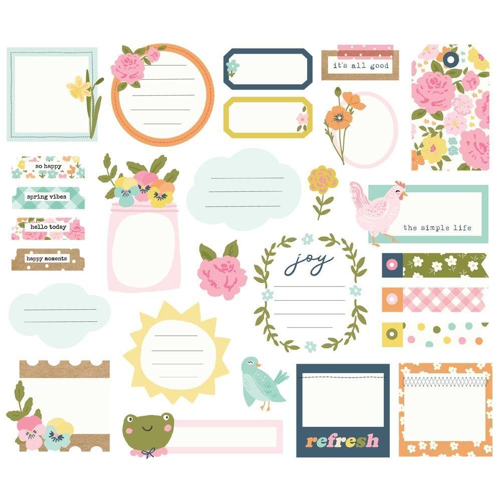 Simple Stories Fresh Air Journal Bits And Pieces 21619 Detailed Product View