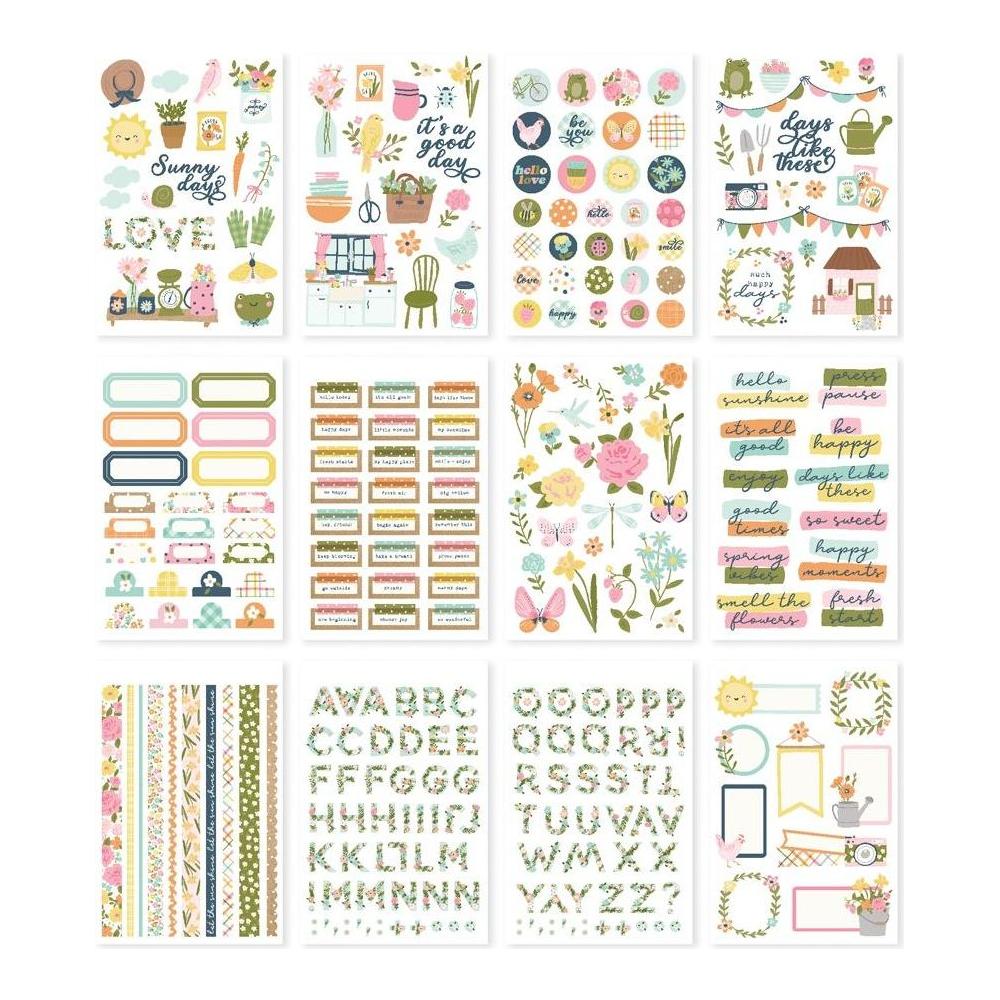 Simple Stories Fresh Air Sticker Book 21622 Product View