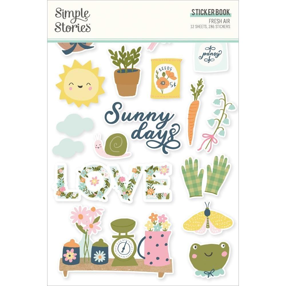 Simple Stories Fresh Air Sticker Book 21622