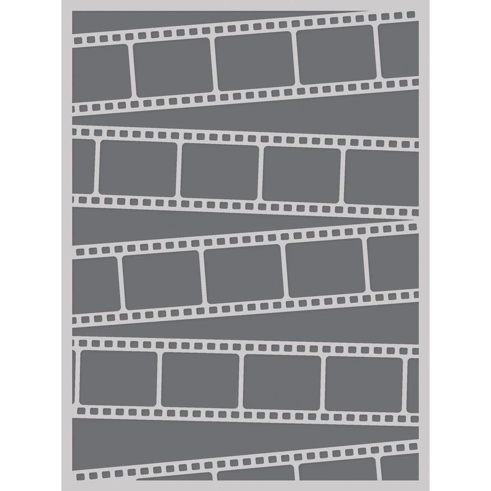 Simple Stories True Colors Film Strips 6 x 8 Stencil 21829 Detailed Product View