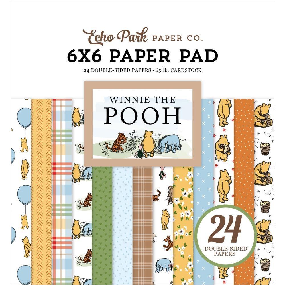 Echo Park Winnie The Pooh 6 x 6 Paper Pad wtp363023