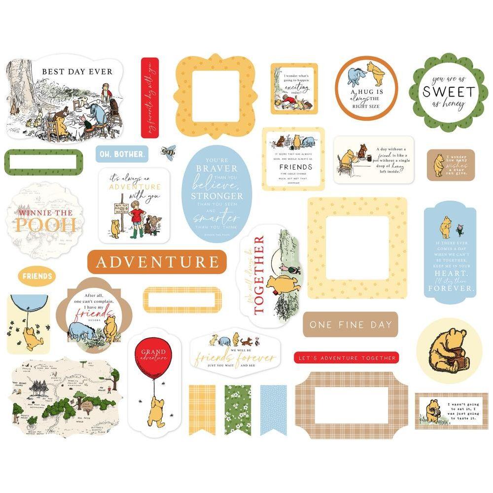 Echo Park Winnie The Pooh Ephemera wtp363024 Detailed Product View