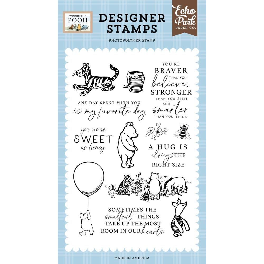 Echo Park Pooh And Friends Clear Stamps wtp363041