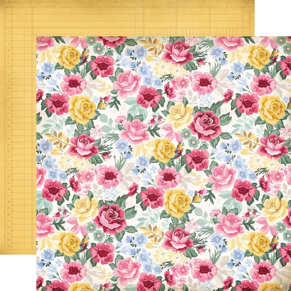  Carta Bella Bloom 12 x 12 Collection Kit cbbl366016 Vintage Floral