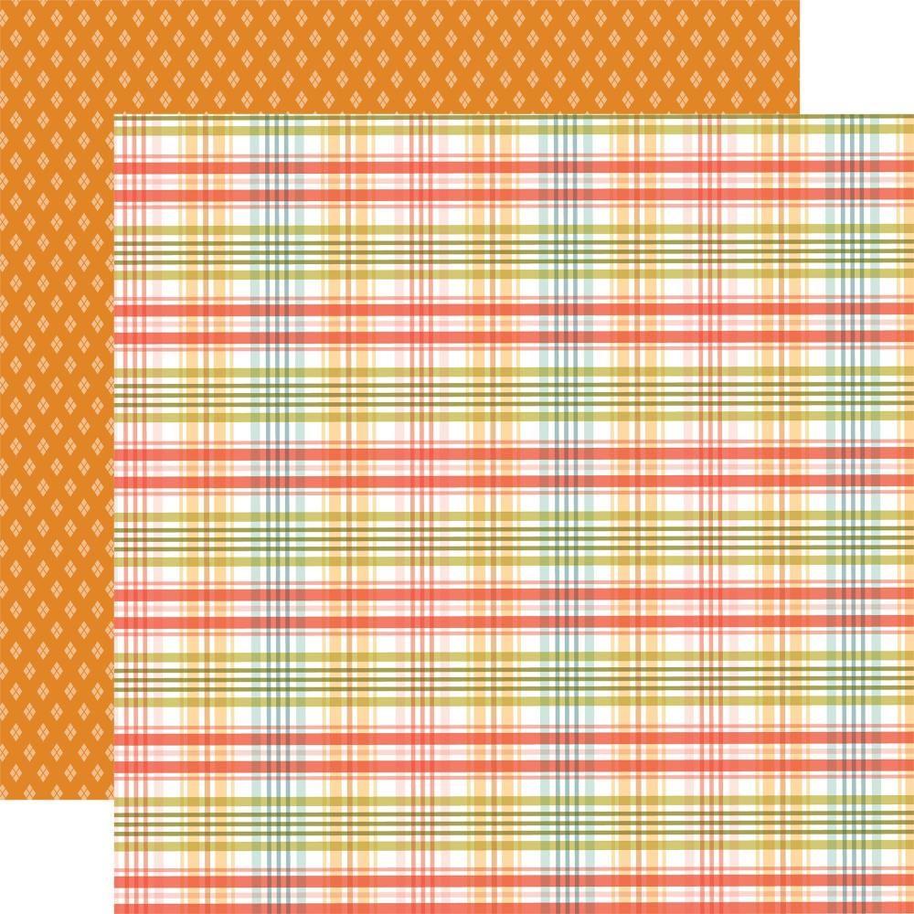 Carta Bella Sunflower Summer 12 x 12 Collection Kit cbss368016 Sunny Plaid