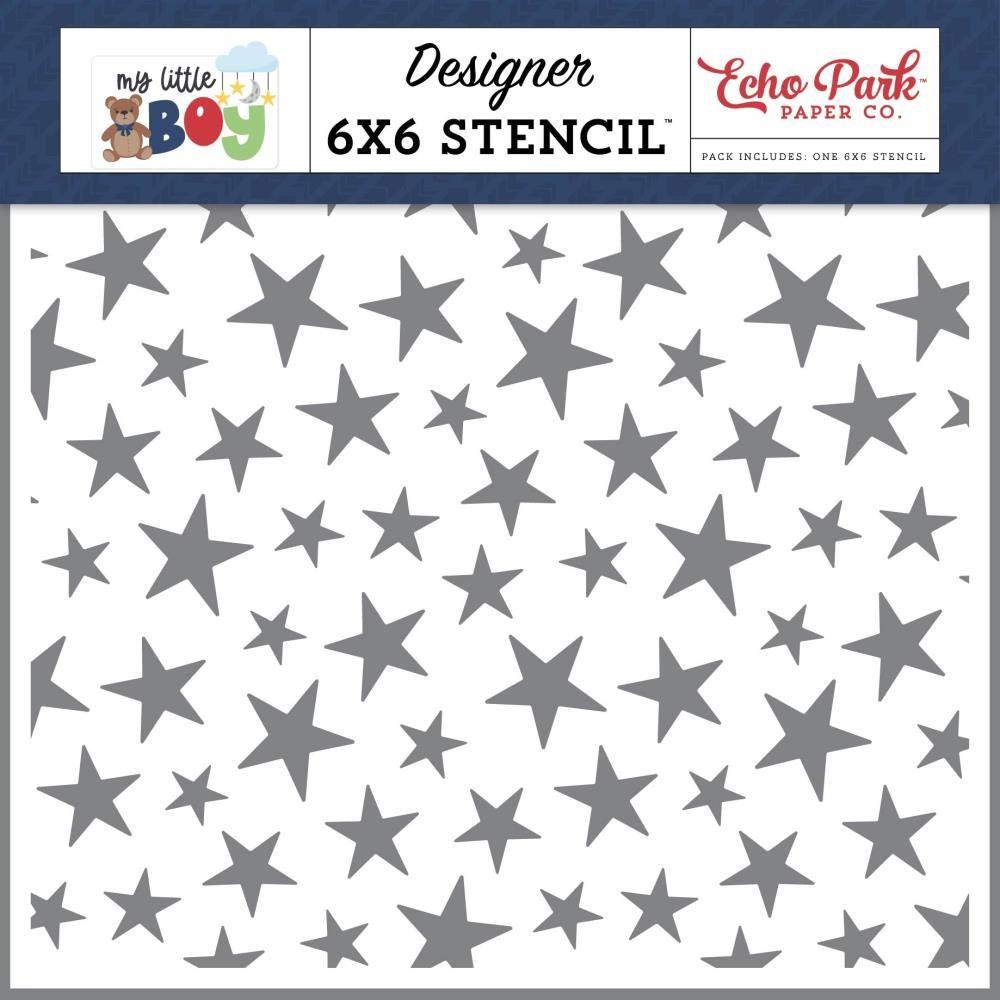 Echo Park You Shine Stars 6 x 6 Stencil mlb357034