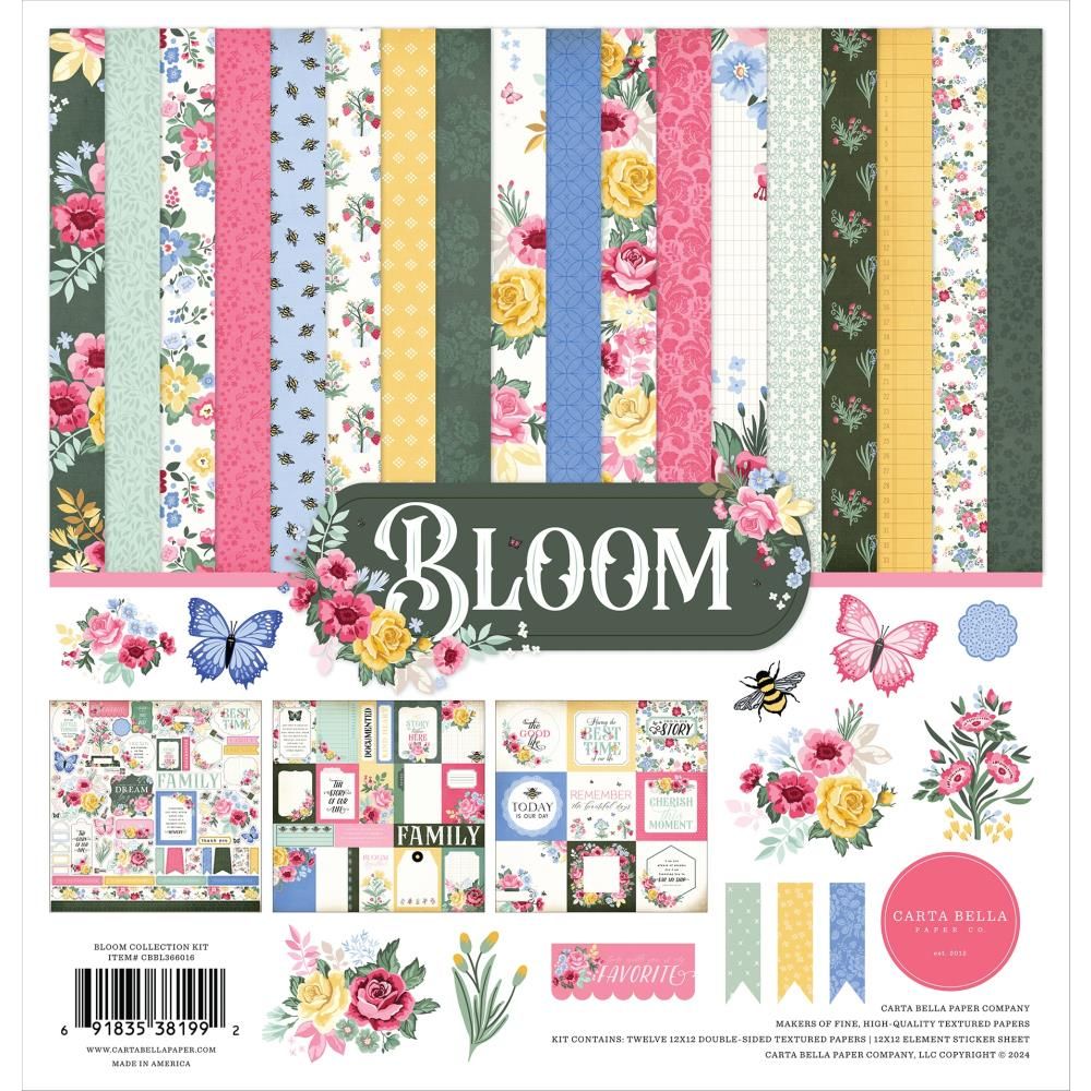 Carta Bella Bloom 12 x 12 Collection Kit cbbl366016