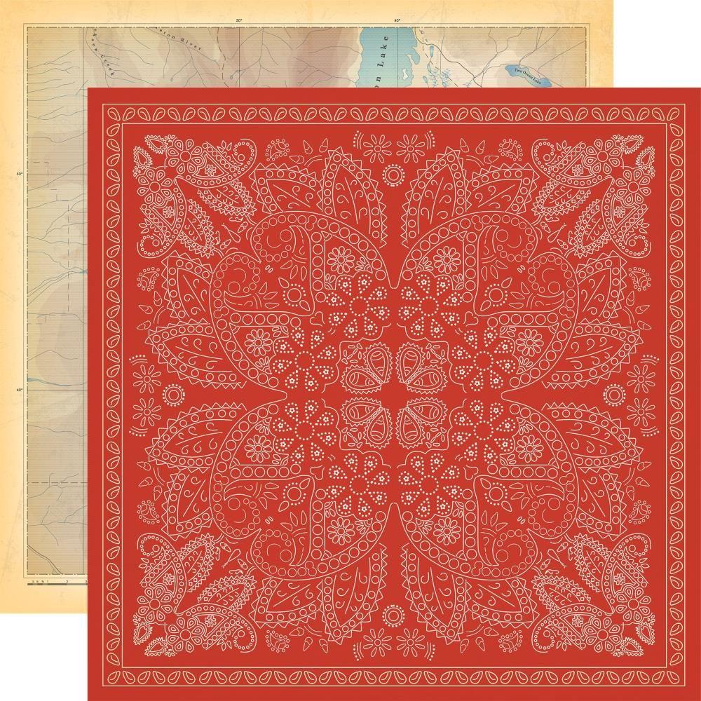 Carta Bella Cowboys 12 x 12 Collection Kit cbcbs371016 Red Bandana