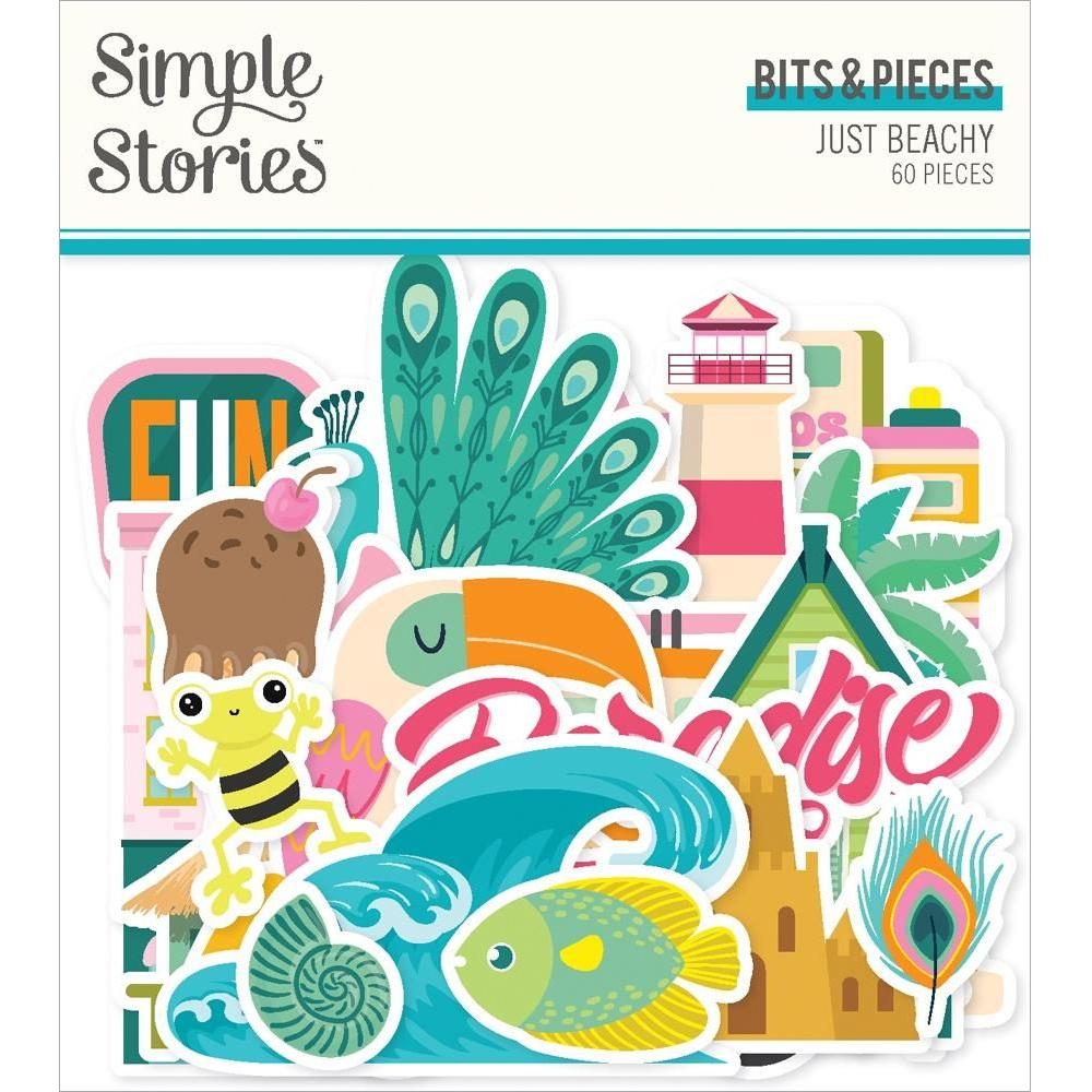 Simple Stories Just Beachy Bits And Pieces 22318