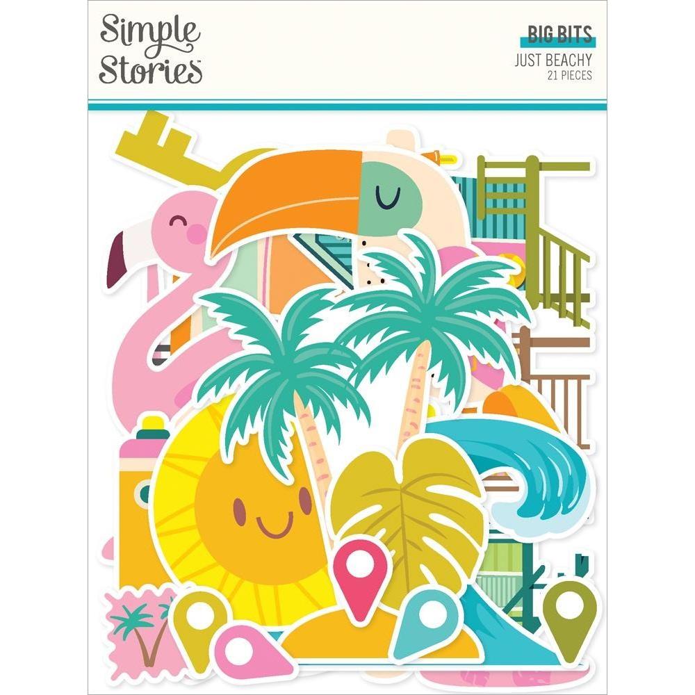 Simple Stories Just Beachy Big Bits And Pieces 22322