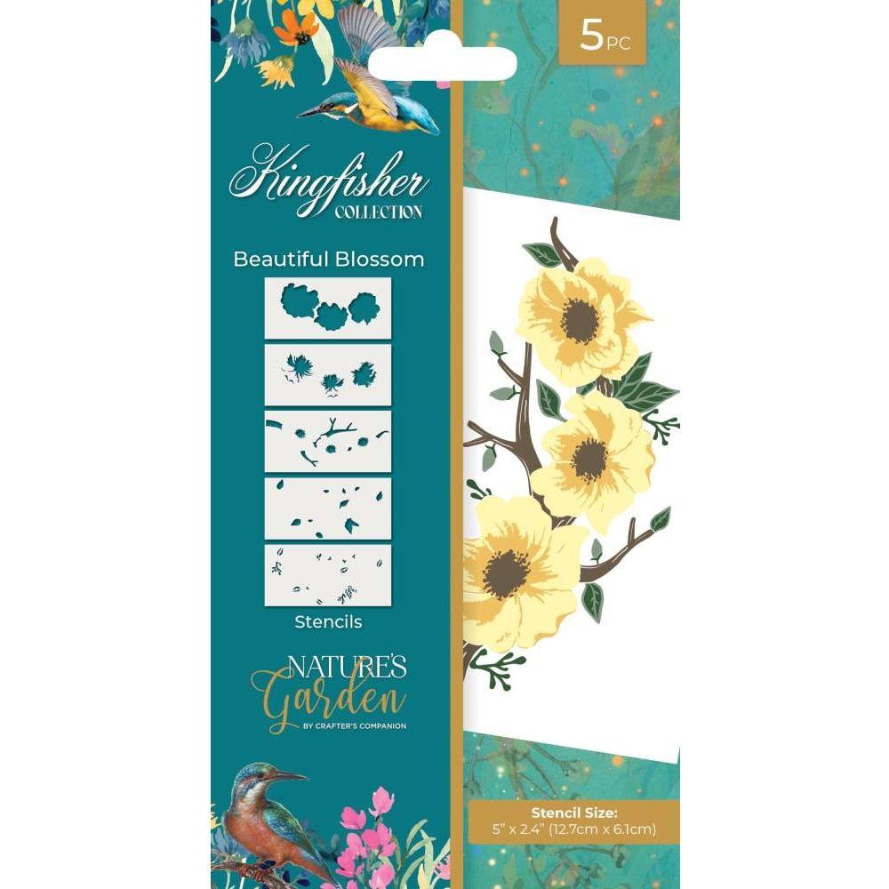 Crafter's Companion Beautiful Blossom Stencils ng-kf-sten-bebl