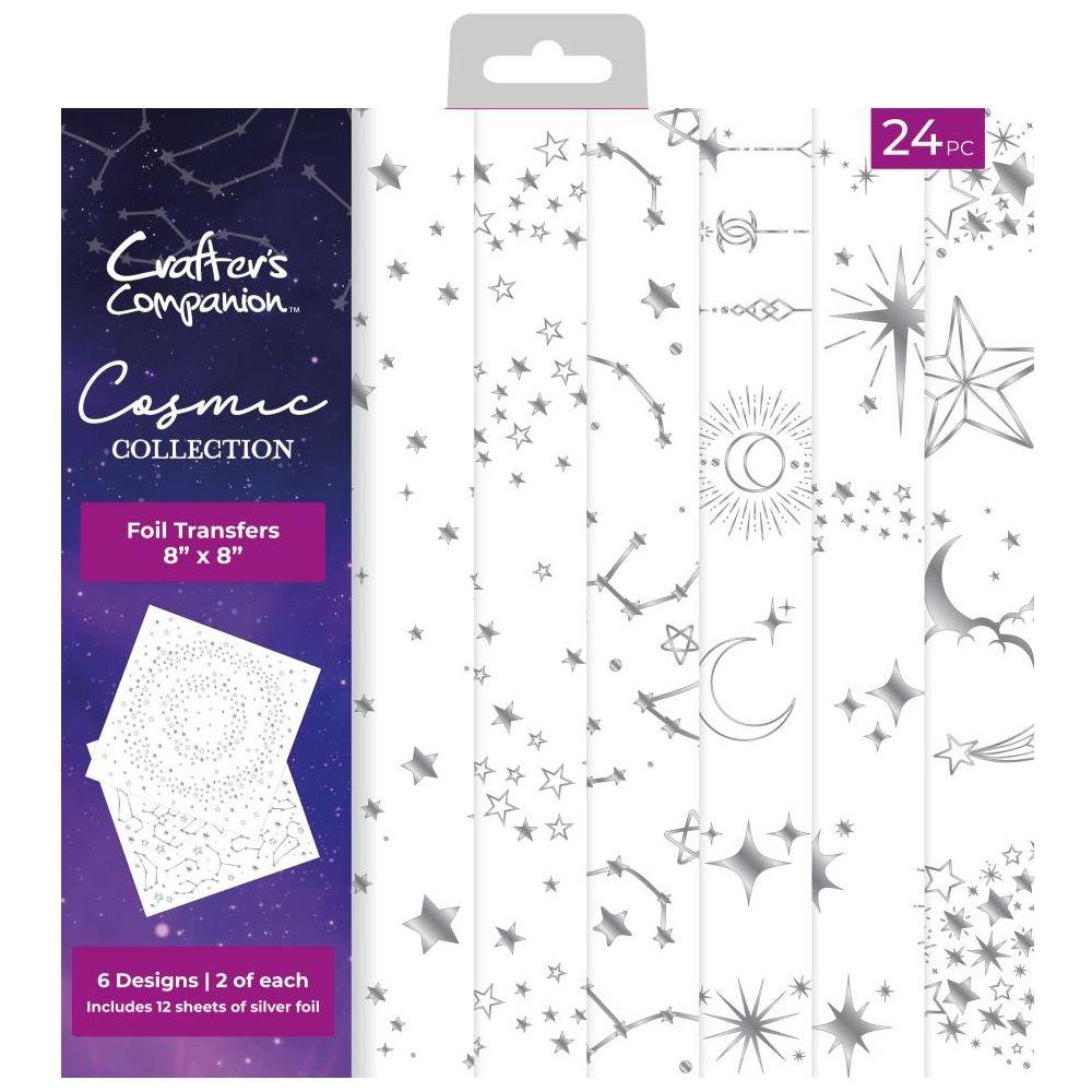 Crafter's Companion Cosmic 8 x 8 Foil Transfers cos-foiltr8